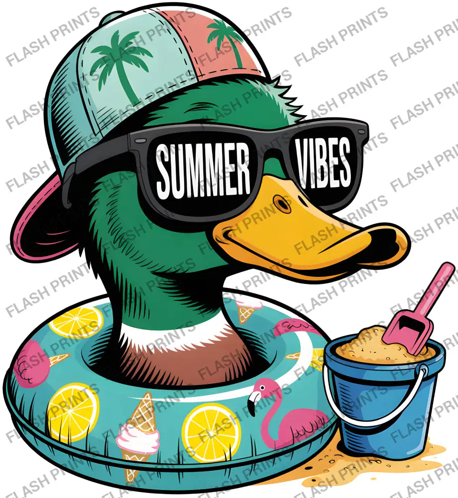 Mallard Duck Summer Vibes - Adult