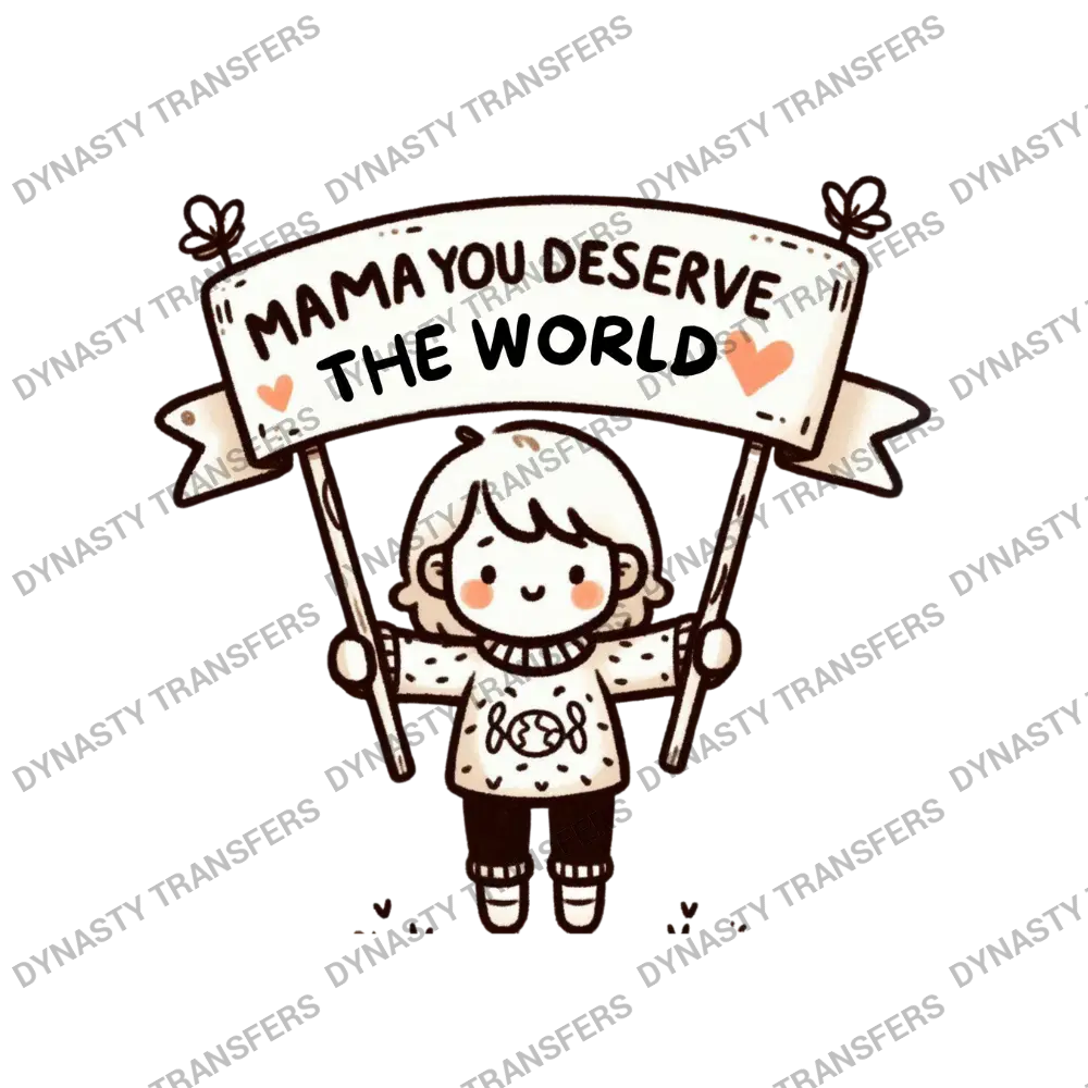 MAMA YOU DESERVE THE WORLD 2