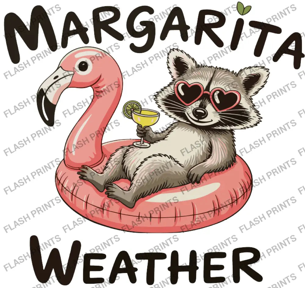Margarita Weather Raccoon Summer - Adult