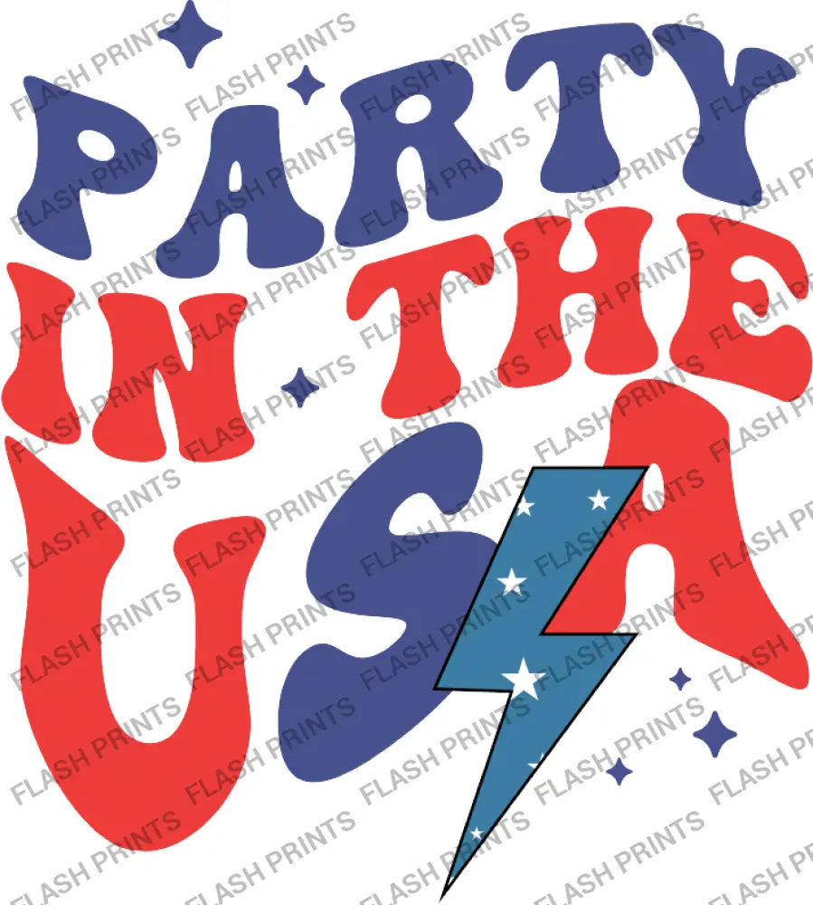 Party in the USA Groovy Bolt - Adult