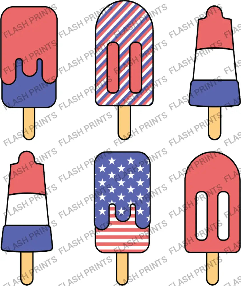 Patriotic Popsicle Party - Adult