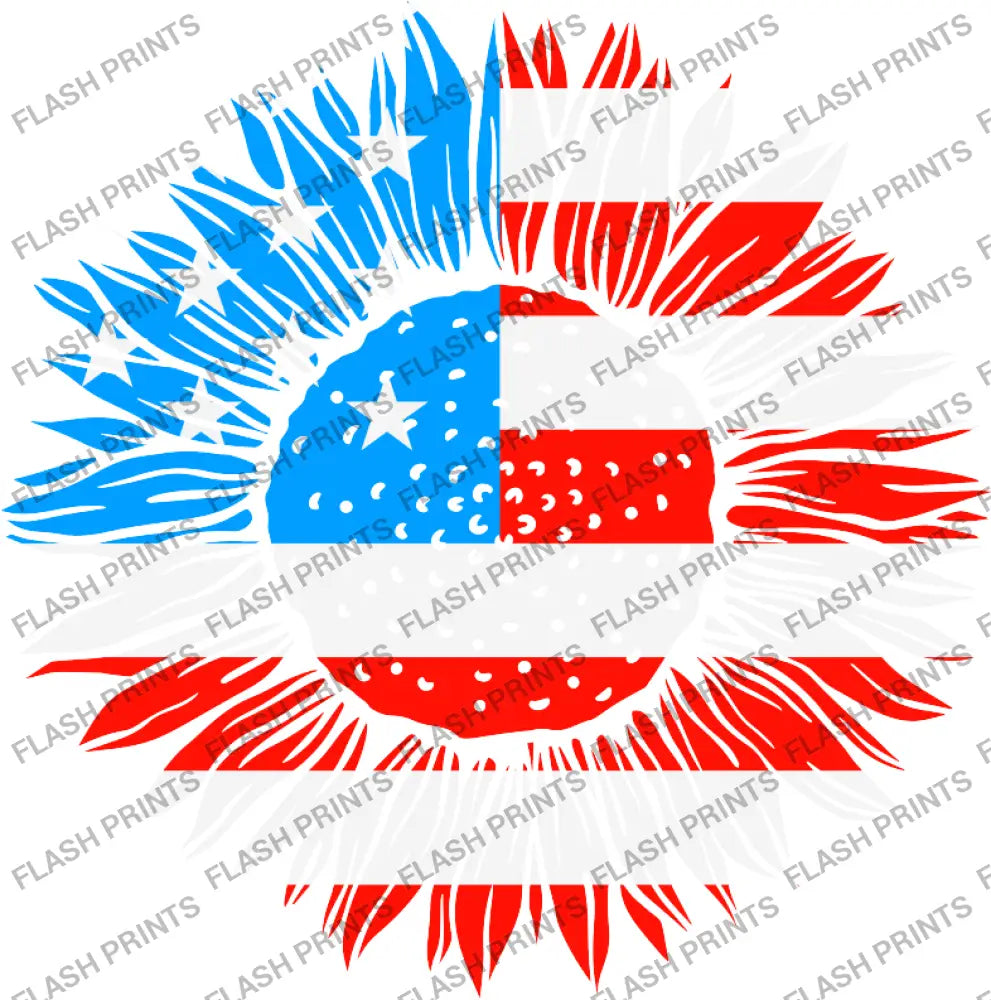 Patriotic Sunflower Pride - Adult
