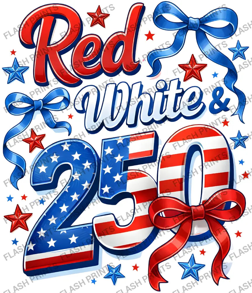 Red White And 250 - Adult