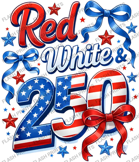 Red White And 250 - Adult