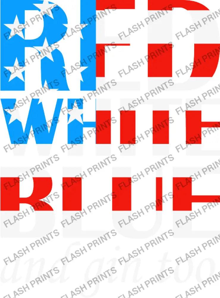 Red White Blue & Gin Too - Adult
