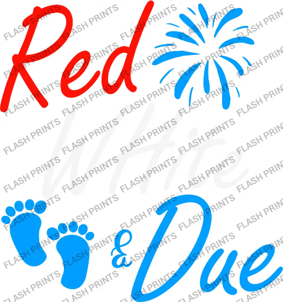 Red White & Due - Adult
