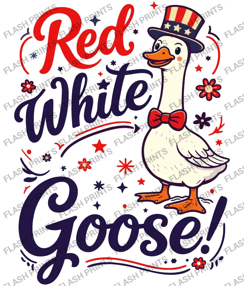 Red White Goose - Adult