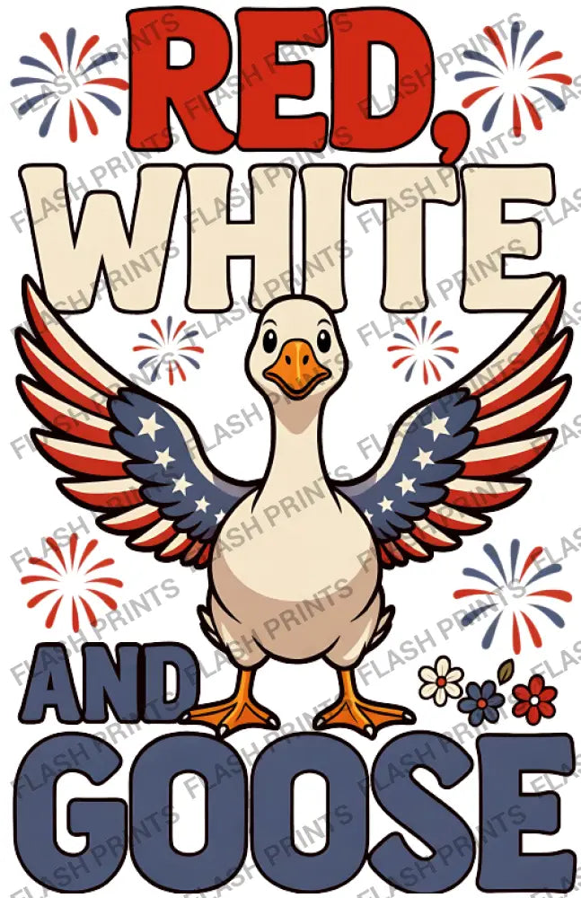 Red White & Goose - Adult