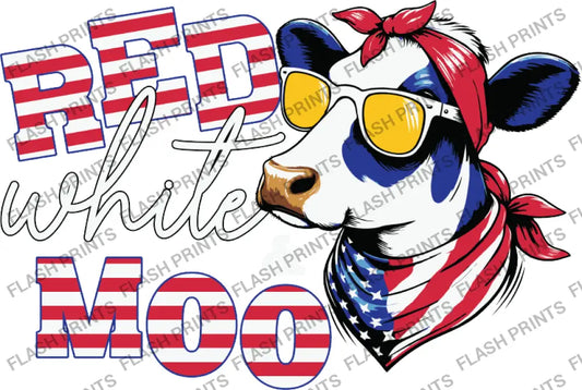 Red White & Moo - Adult