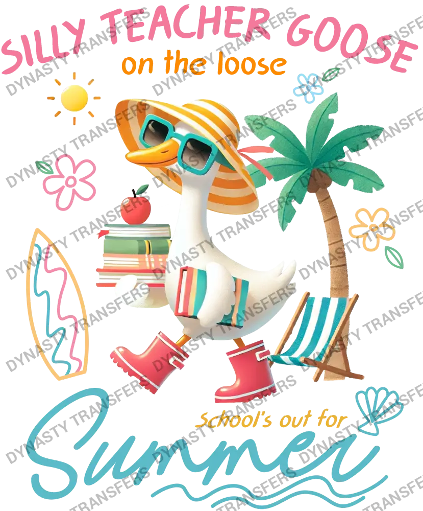 Silly Teacher Goose On The Loose