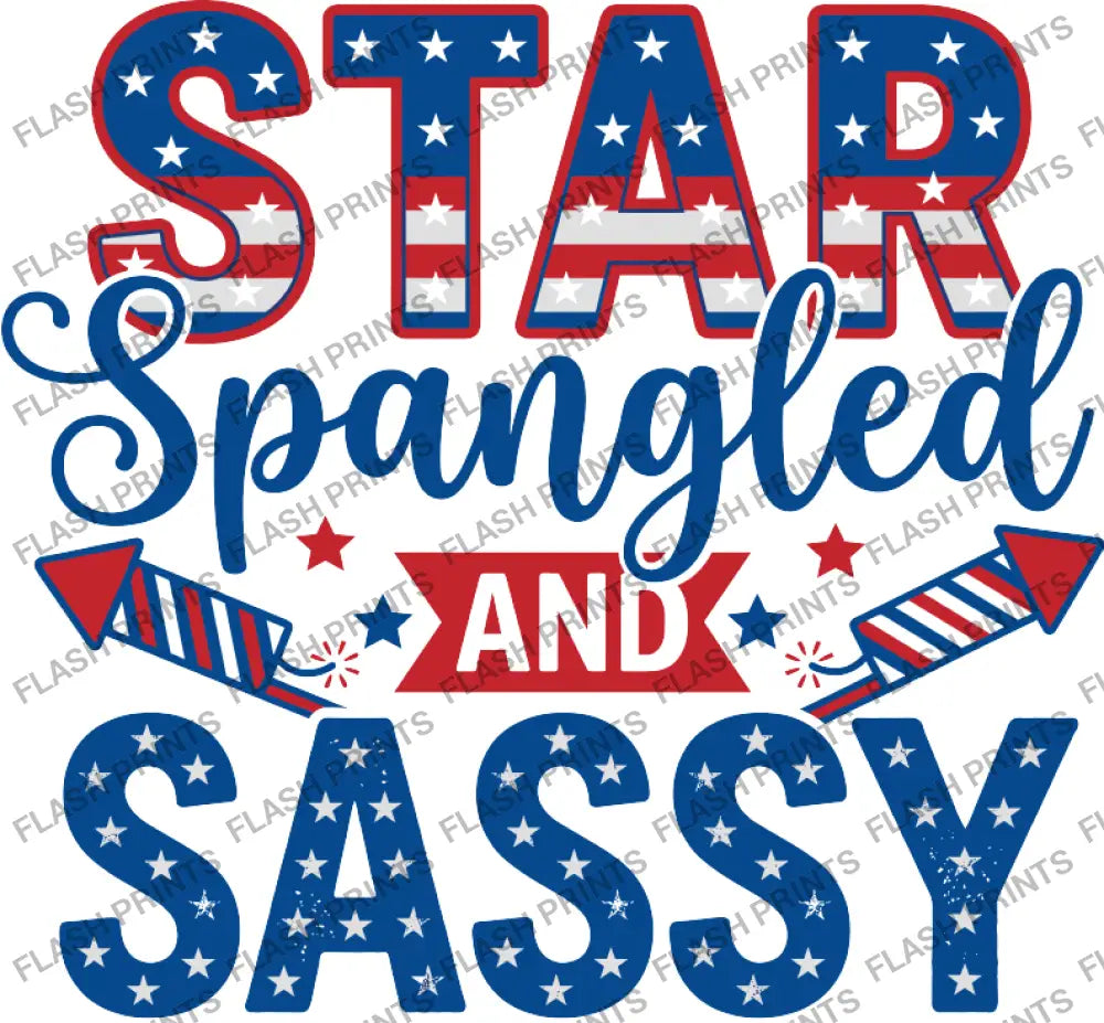 Star Spangled and Sassy - Adult