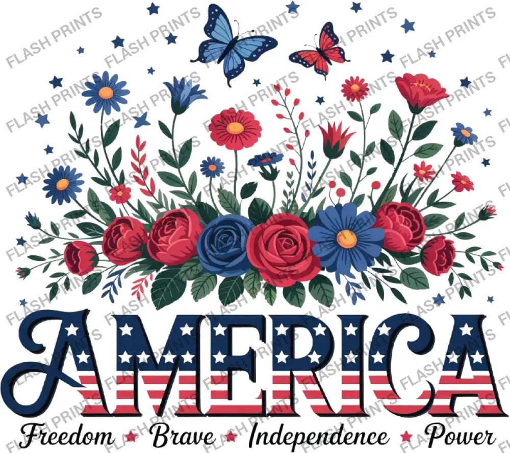 Star-Spangled Bloom America - Adult
