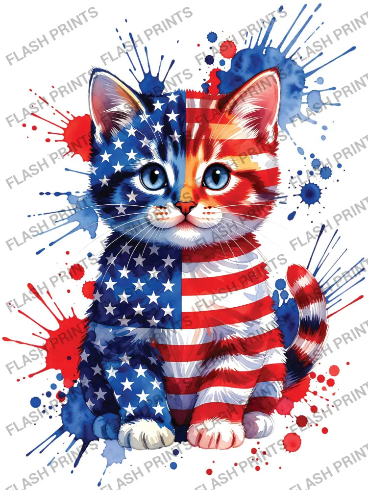 Star-Spangled Kitten Splash - Adult