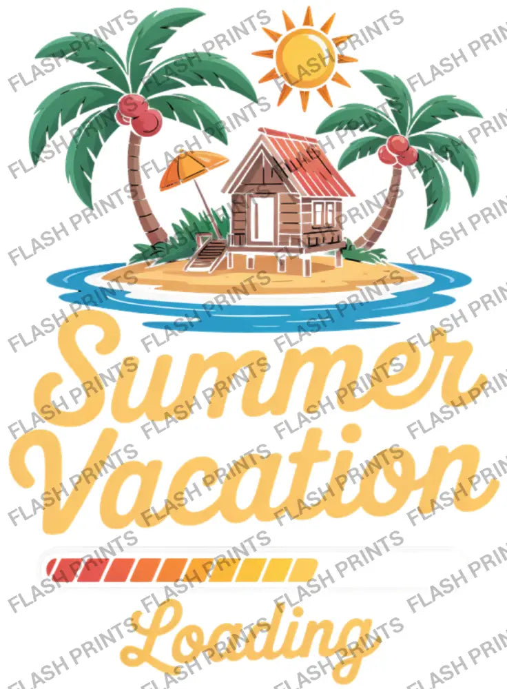 Summer Vacation Loading - Adult