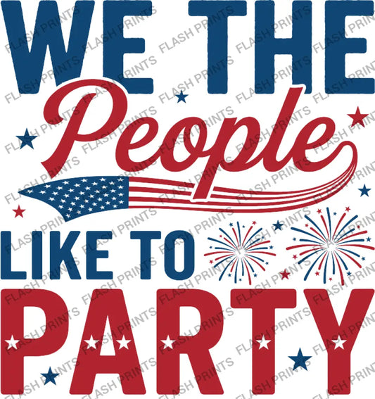 We the People Party Pride - Adult